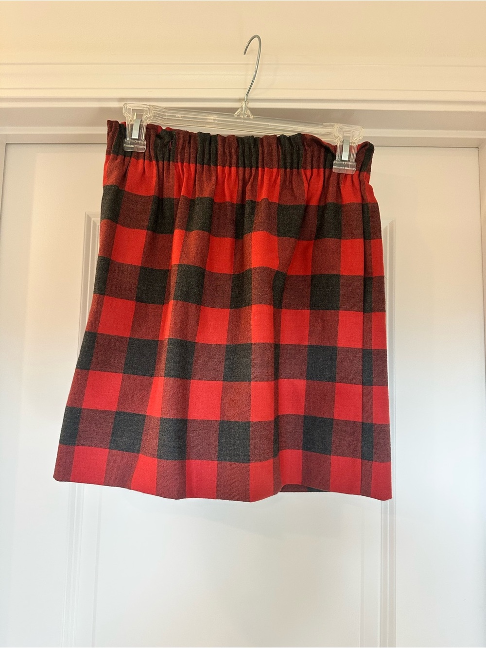 J. Crew Buffalo Plaid Mini Skirt